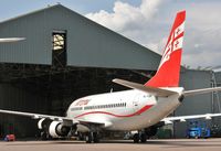 4L-TGR @ EGHH - Receiving attention at European - by John Coates
