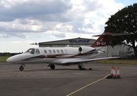 9A-CLN @ EGHH - About to depart signatures - by John Coates