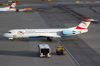 OE-LVM @ LOWW - Austrian Fokker 100 - by Thomas Ranner