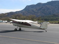 N77275 @ SZP - 1946 Cessna 140, Continental C85 85 Hp, taxi - by Doug Robertson