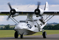 G-PBYA @ EGSU - Flying Legends