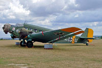 F-AZJU @ LFFQ - Junkers CASA 352L [103] La Ferte Alais~F 06/07/2006 - by Ray Barber