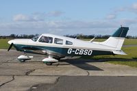 G-CBSO @ EGSV - About to depart. - by Graham Reeve
