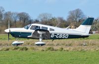 G-CBSO @ EGSV - Departing from Old Buckenham. - by Graham Reeve