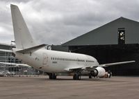 N463AC @ EGHH - At the paintshop - by John Coates