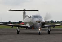EC-LKD @ EGHH - At Pilatus Centre - by John Coates