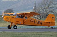 G-LEEK @ EGFP - Visiting Escapade just after landing on runway 22 at EGFP.