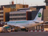 D-ASTX @ EDDW - Germania GMI A319 landed from Moscow and is now parking on the Apron. - by Bremen-Spotter