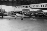 G-ARAT @ EGLG - G-ARAT at Panshanger in April 1961. The airfield is incorrectly named in the picture.