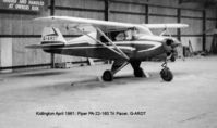 G-ARDT @ OXF - G-ARDT at Kidlington, April 1961.
