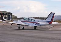 F-GNSE @ EGHH - Parked at BHL - by John Coates