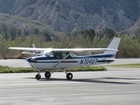 N704UT @ SZP - 1976 Cessna 150M, Continental O-200 100 Hp, landing roll Rwy 04 - by Doug Robertson