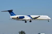 N836RA @ KMIA - Falcon Express MD83 landing. - by FerryPNL