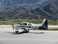 N5832L @ SZP - 1972 American Aviation AA-5 TRAVELER, Lycoming O-320-E2G 150 Hp, 1st year of production, cruise speed 140 mph, landing roll Rwy 04 - by Doug Robertson