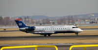 N464AW @ KDCA - Landing rollout National - by Ronald Barker
