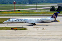 N16981 @ KMKE - Embraer ERJ-145LR [145208] (Continental Express) Milwaukee~N 27/07/2008 - by Ray Barber