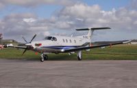 M-DRIL @ EGHH - At Pilatus Centre - by John Coates