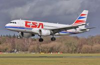 OK-MEL @ EGHH - Arriving for repaint to latest livery - by John Coates