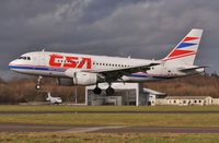 OK-MEL @ EGHH - Arriving for repaint - by John Coates