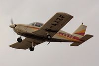 G-AXZF @ EGFH - Resident Cherokee operated by Cambrian flying Club seen pulling out from runway 22 at EGFH. - by Derek Flewin