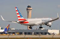 N393AN @ KMIA - AA B763 in new c/s about to touch down. - by FerryPNL