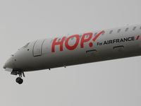 F-HMLF @ LFBD - HOP landing runway 23 wet - by Jean Goubet-FRENCHSKY
