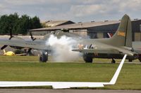 G-BEDF @ EGHH - Fire two ! - by John Coates
