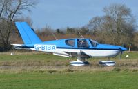 G-BIBA @ EGSV - Just landed. - by Graham Reeve