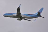 G-TAWH @ EGHH - Misty departure in its new colours - by John Coates