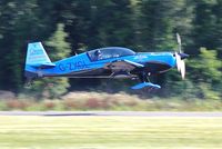G-ZXCL @ EGHH - Returning after display - by John Coates