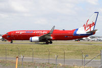 VH-VUJ @ YSSY - taxi to 34R - by Bill Mallinson