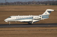 LX-AVT @ LOWW - Luxaviation Challenger 300