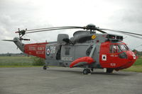 ZA166 @ EBFN - Fleet Air Arm Westland Sea King ZA166 / CU-828 of 771 sqn at Koksijde Air Base, Belgium. - by Henk van Capelle