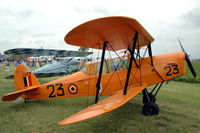 OO-ESV @ EBFN - Stampe-Vertongen SV-4B trainer at Koksijde Air Base, Belgium. - by Henk van Capelle