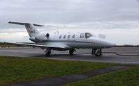 D-INCS @ EGFH - Visiting CitationJet operated by JK Jetkontor AG. Was N119CS to February 2005. - by Roger Winser