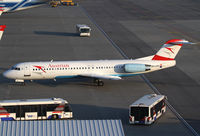 OE-LVO @ LOWW - Austrian Fokker 100 - by Thomas Ranner