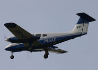 PH-SAE @ EHGG - Prepare for landing on Eelde Airport - by Willem Göebel