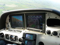 N80NS @ EBKT - Flying over Flanders between Ursel and Wevelgem. - by raymond de clercq