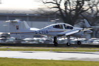 G-CTCB @ EGHH - Newest aircraft in the CTC fleet. - by Howard J Curtis