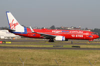 VH-VOM @ YSSY - taxi from 34R - by Bill Mallinson