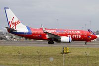 VH-VBV @ YSSY - taxiing from 34R - by Bill Mallinson