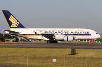 9V-SKF @ YSSY - taxiing after landing on 34L - by Bill Mallinson