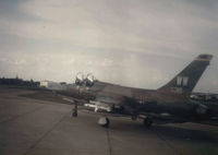 63-8319 @ VTUN - 561 WWS Wild Weasel TDY to Korat.  In the arming aready, ready for takeoff. - by Ronald Barker
