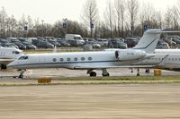 T7-TIL @ EGGW - Gulfstream Aerospace Corp. G550 at Luton - by Terry Fletcher
