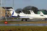 HL8238 @ EGGW - Samsung's 2010 Bombardier BD-700-1A10, c/n: 9422 at Luton - by Terry Fletcher