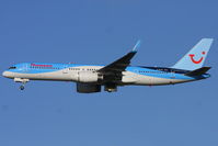 G-BYAY @ EGCC - Thomson - by Chris Hall