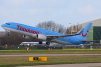 G-TAWD @ EGCC - Thomson - by Chris Hall