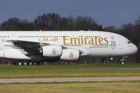 A6-EDU @ EGCC - Emirates - by Chris Hall