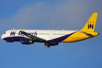 G-ZBAF @ EGCC - Monarch - by Chris Hall