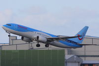 G-FDZX @ EGCC - Thomson - by Chris Hall